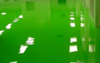 環氧自流平地坪漆如何做出厚度為2mm的工程？